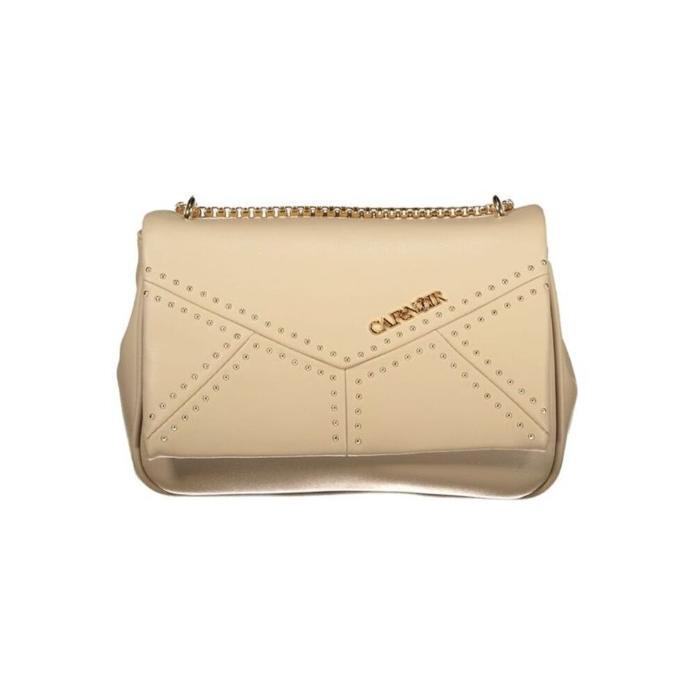 Cafenoir Beige Polyurethane Women Shoulder Women's Bag